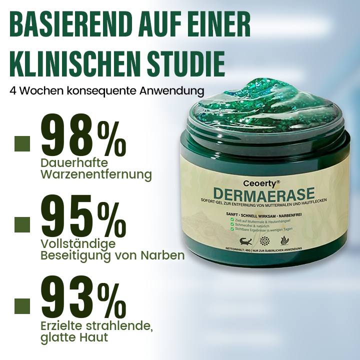 Ceoerty® DermaErase Sofort-Gel zur Entfernung von Muttermalen und Hautflecken